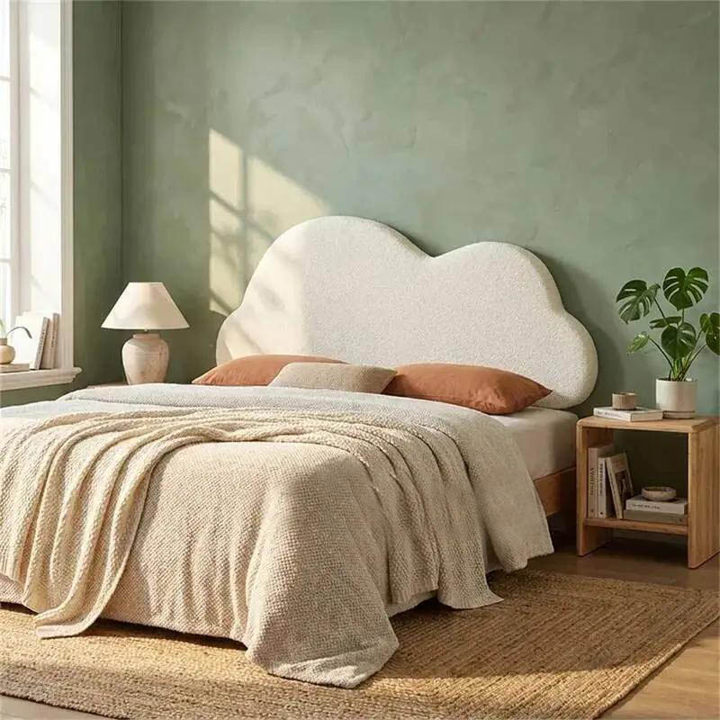 クリエイティブクラウドシェイプベッドヘッドボードソフト背もた - Headboard Cushion Backrest Tatami のレビューと価格