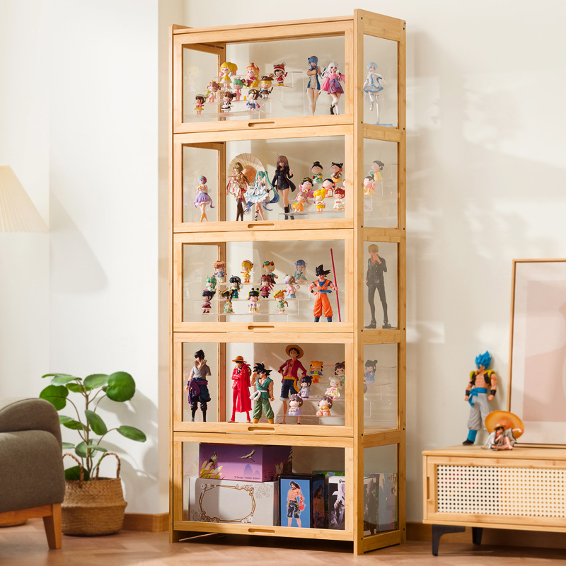大型アクリル透明フィギュアディスプレイキャビネット、模型玩具 - Storage のレビューと価格