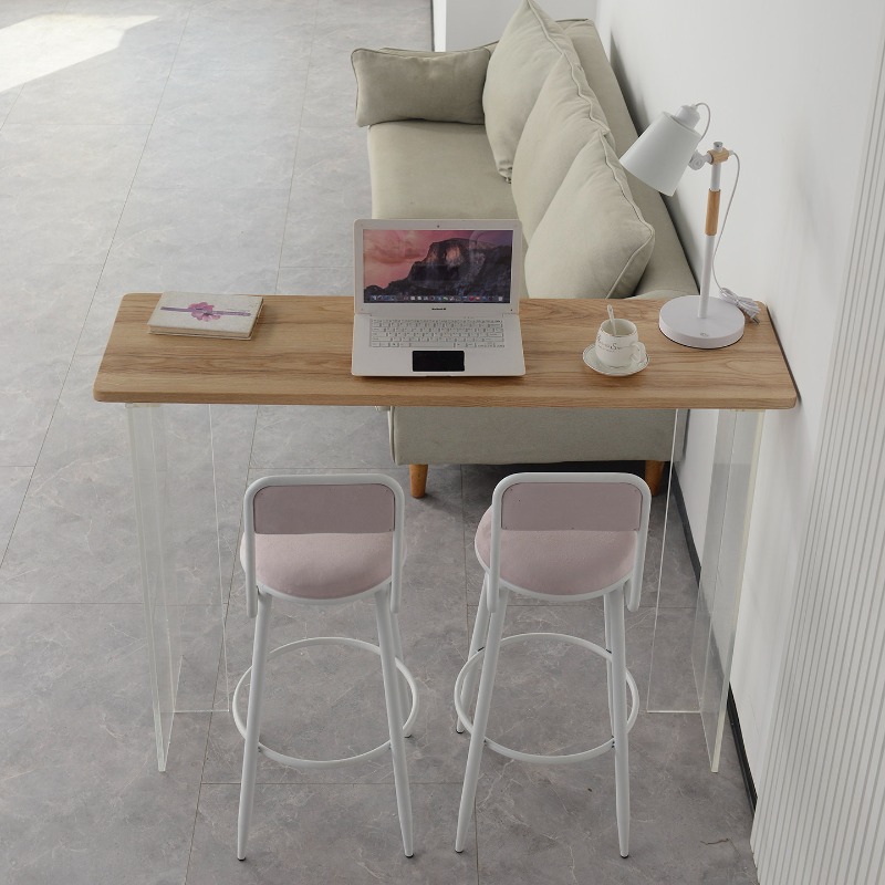 北欧クリエイティブアクリル無垢材バーテーブルモダンなリビング - Tables のレビューと価格