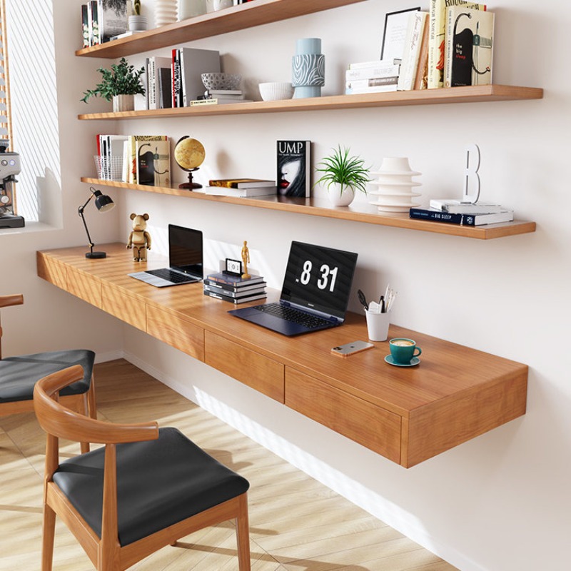 北欧クリエイティブ無垢材コンピューターデスクモダンな寝室フロ - Bedroom Furniture のレビューと価格