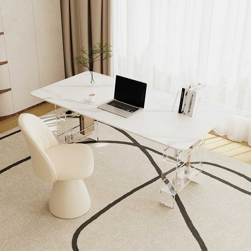 北欧の高級焼結石デスクモダンデザインバルコニーフローティング - Bedroom Furniture のレビューと価格