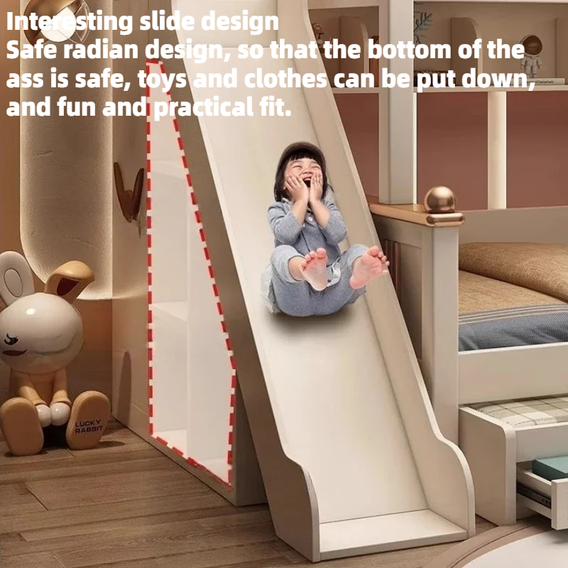 135x190cm木製マットレス付きキッズロフトベッド、クイ - King Size Bed Frame With Storage Drawers のレビューと価格