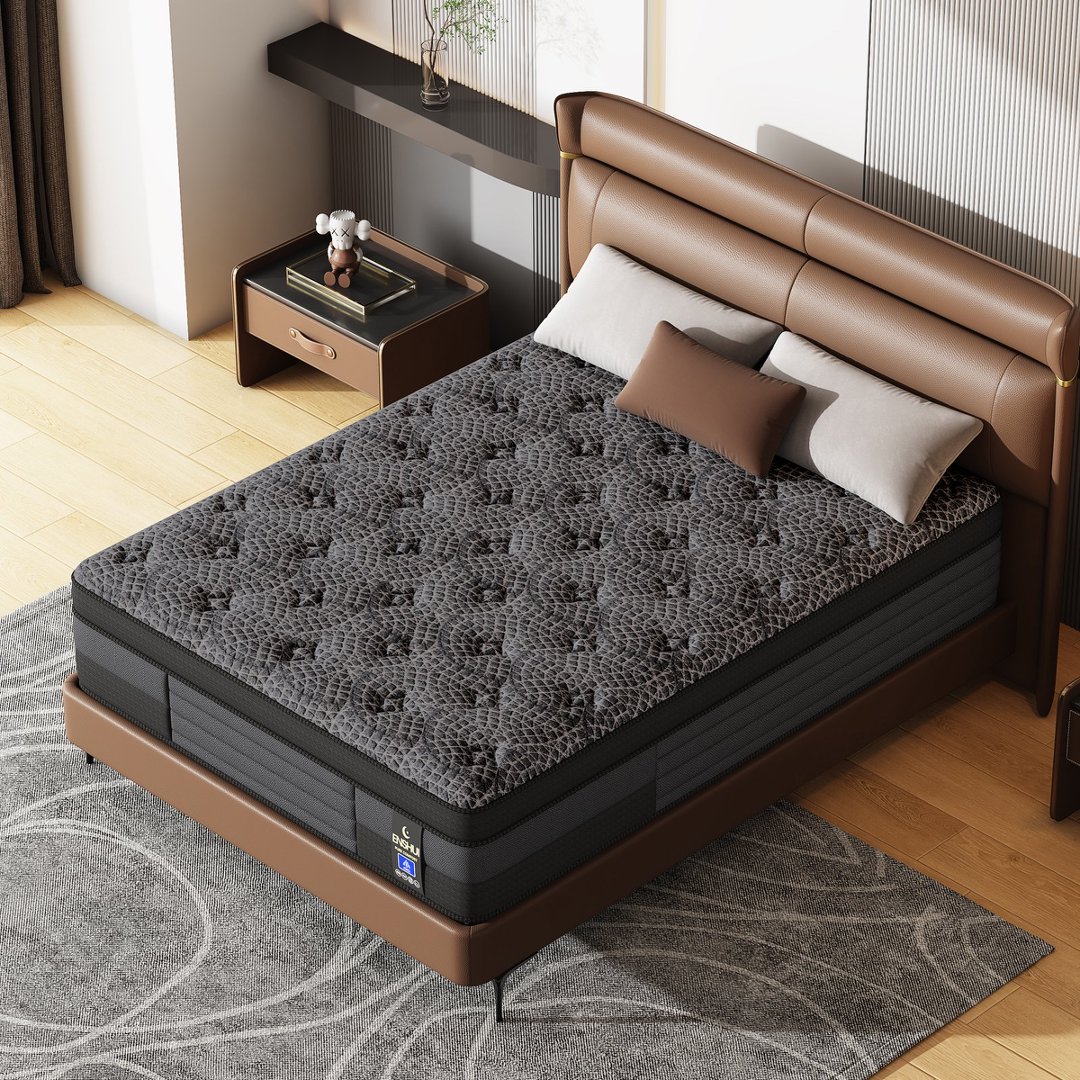 12/14インチ メモリーフォームマットレス ツイン フル  - Memory Foam Mattress In A Box Queen のレビューと価格