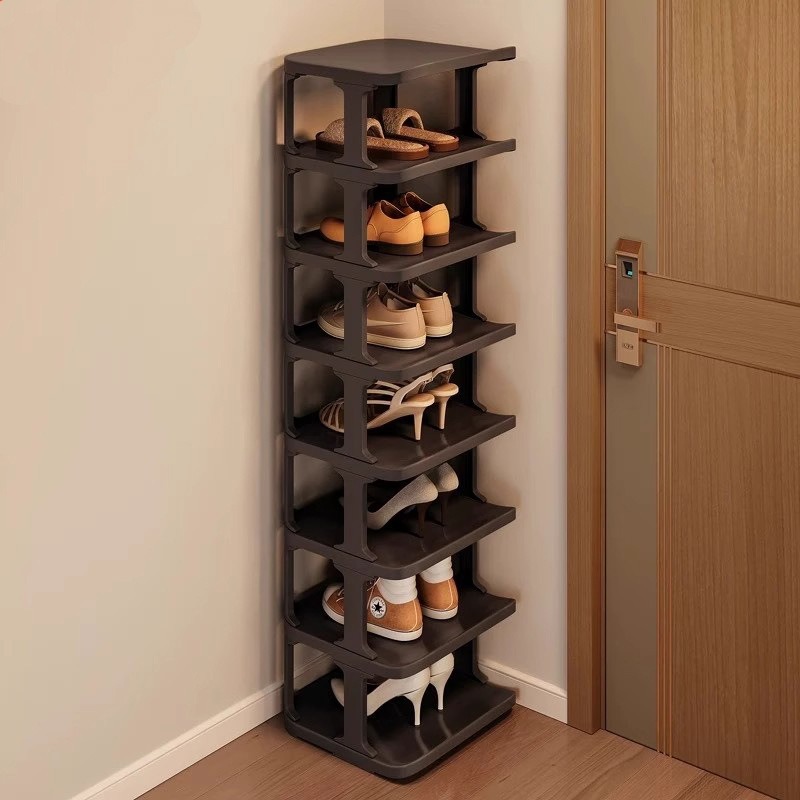 縦型狭隙シューズラック多層玄関靴収納オーガナイザー家庭用省ス - Shoe Rack Cabinet Narrow Entryway のレビューと価格