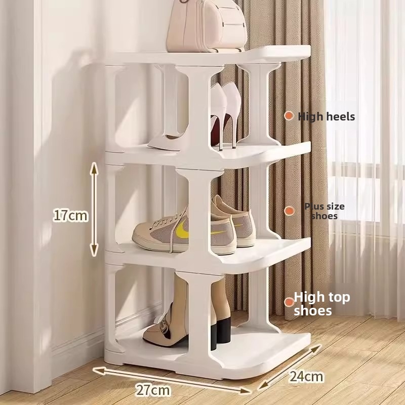 縦型狭隙シューズラック多層玄関靴収納オーガナイザー家庭用省ス - Shoe Rack Cabinet Narrow Entryway のレビューと価格