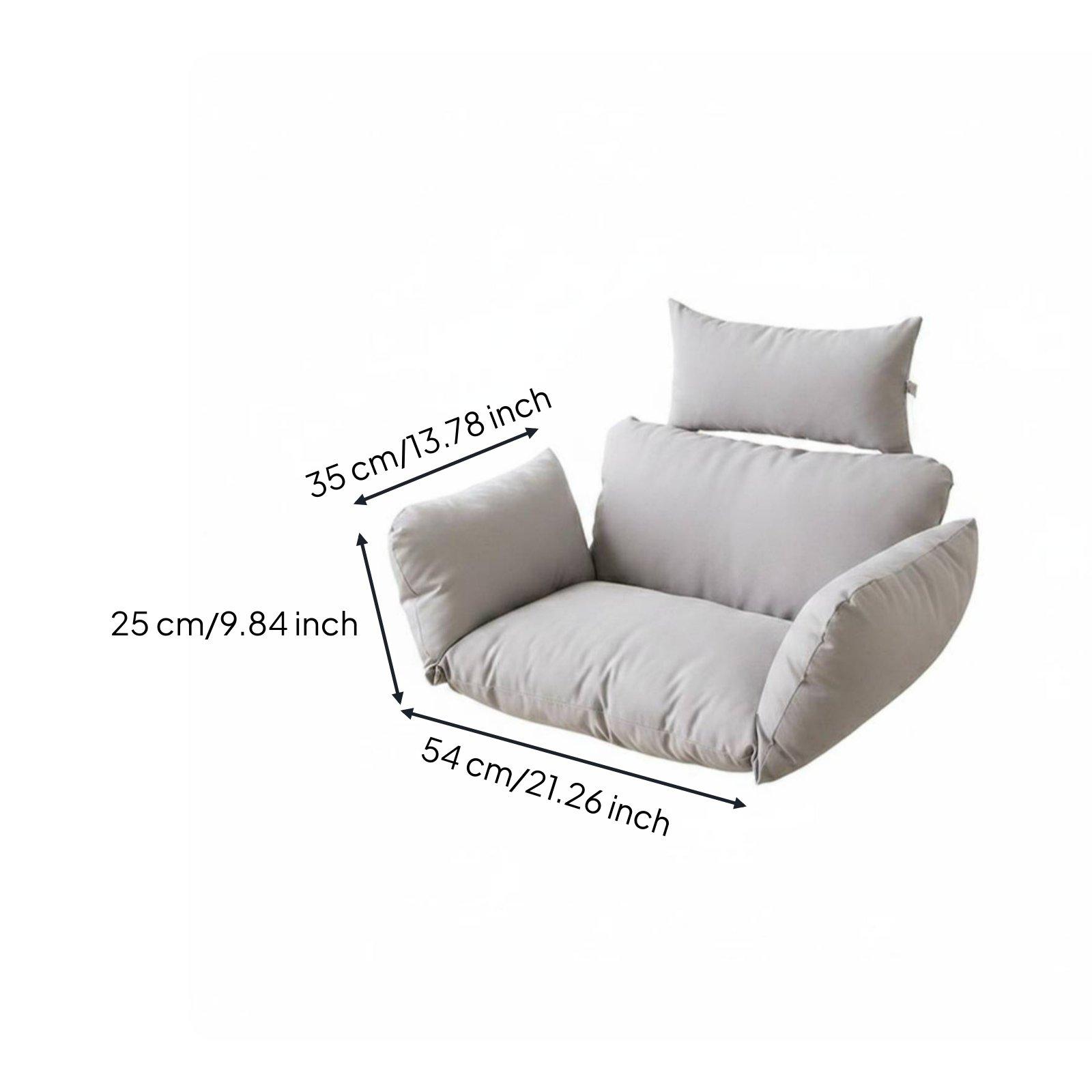 エッグチェア用取り外し可能なクッションカバー、人間工学に基づ - Outdoor Furniture のレビューと価格